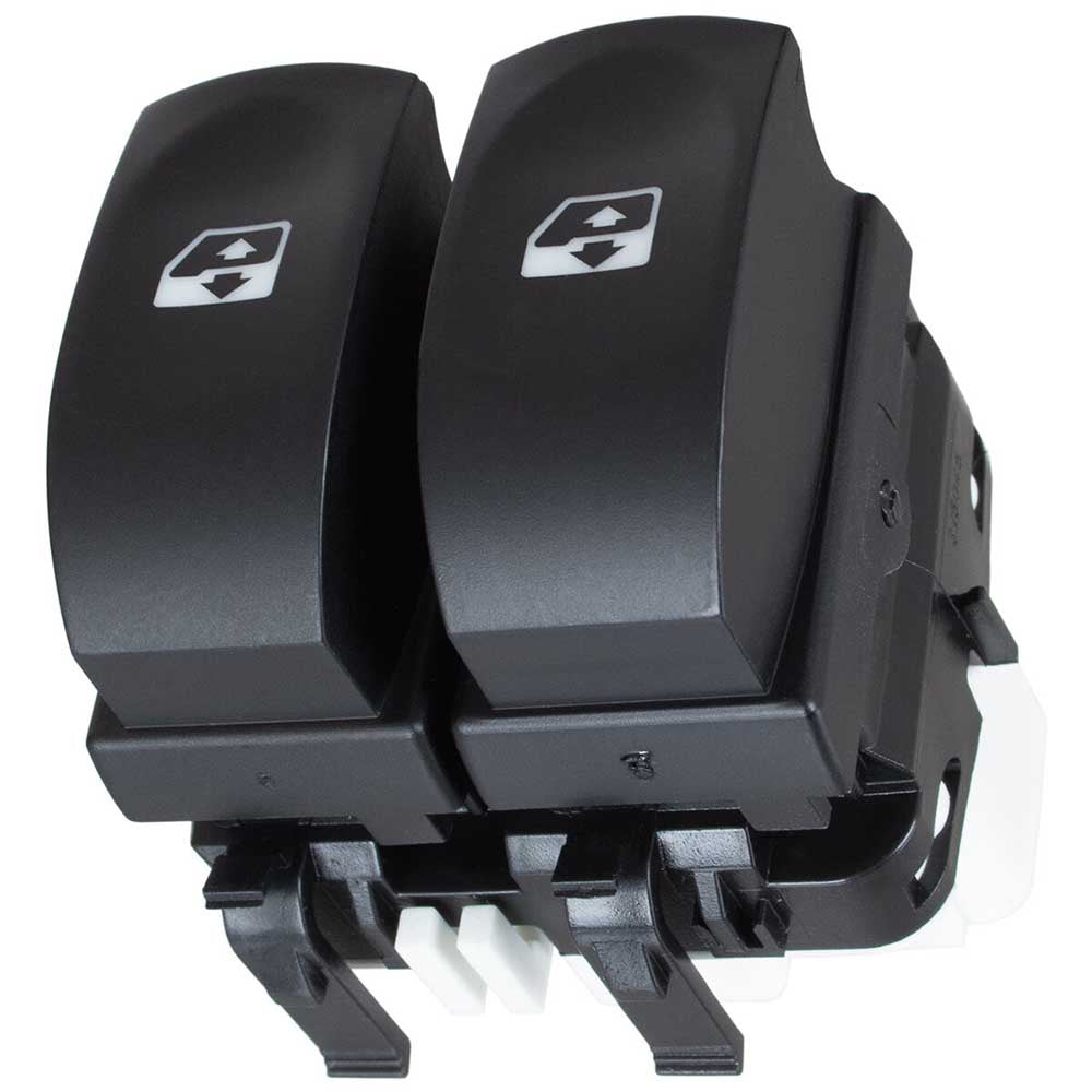 Renault Modus bal oldali ablakemelő kapcsoló 2 gombos 2004-