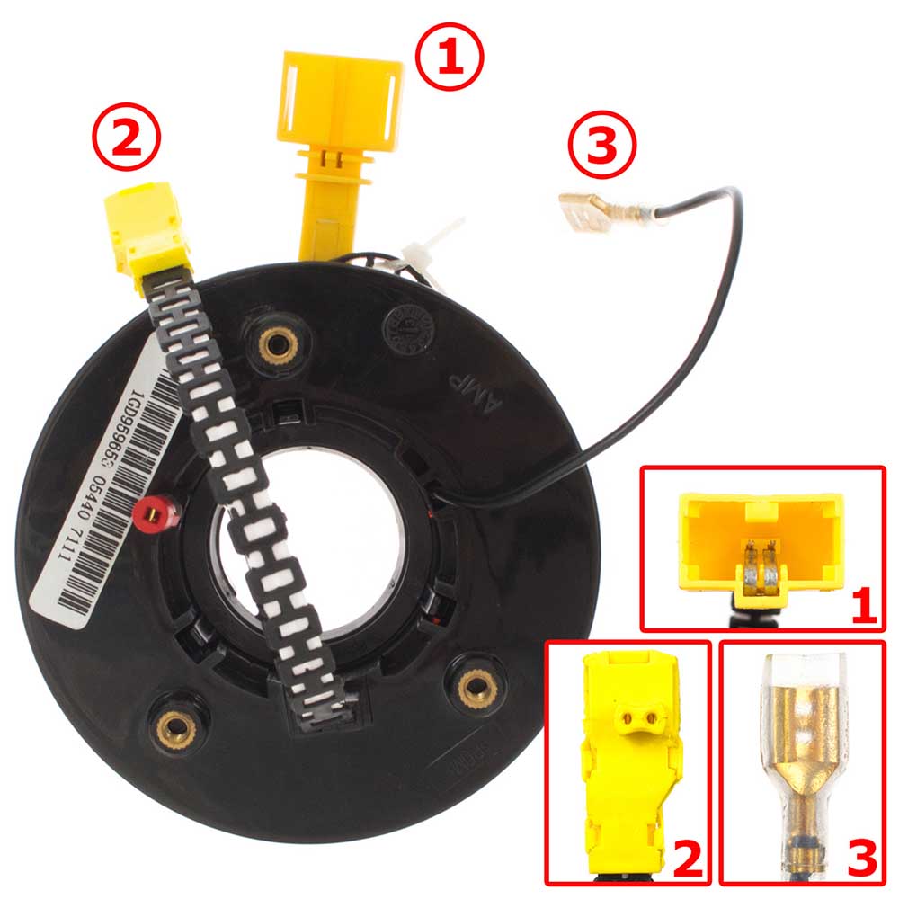 Seat Arosa légzsák átvezető 1997-2004
