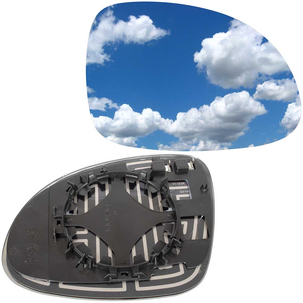 Seat Alhambra II visszapillantó tükörlap (jobb, fűtött) 2010–