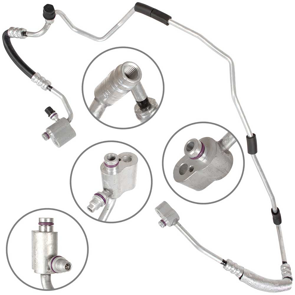 Skoda Superb II 1.9 2.0 TDI klímacső 2008–2015