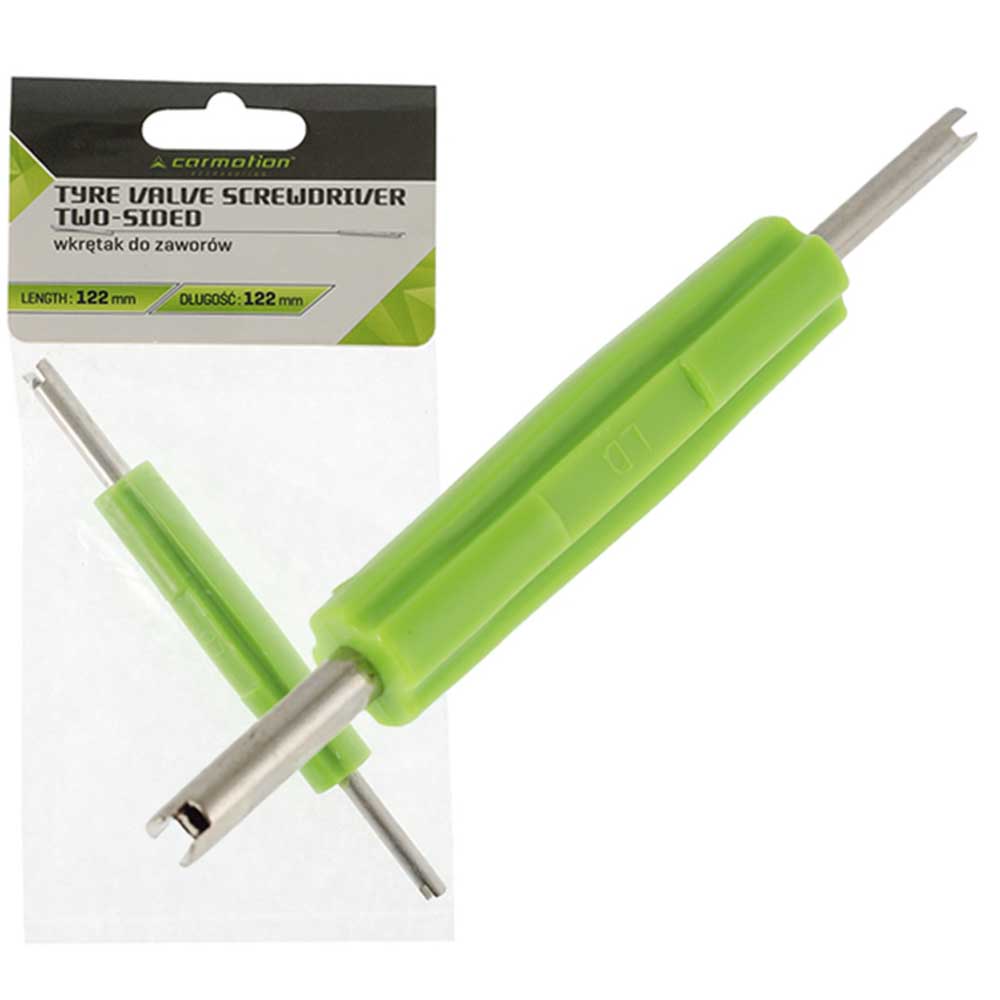 Kétoldalas szelepbetét-csavarhúzó