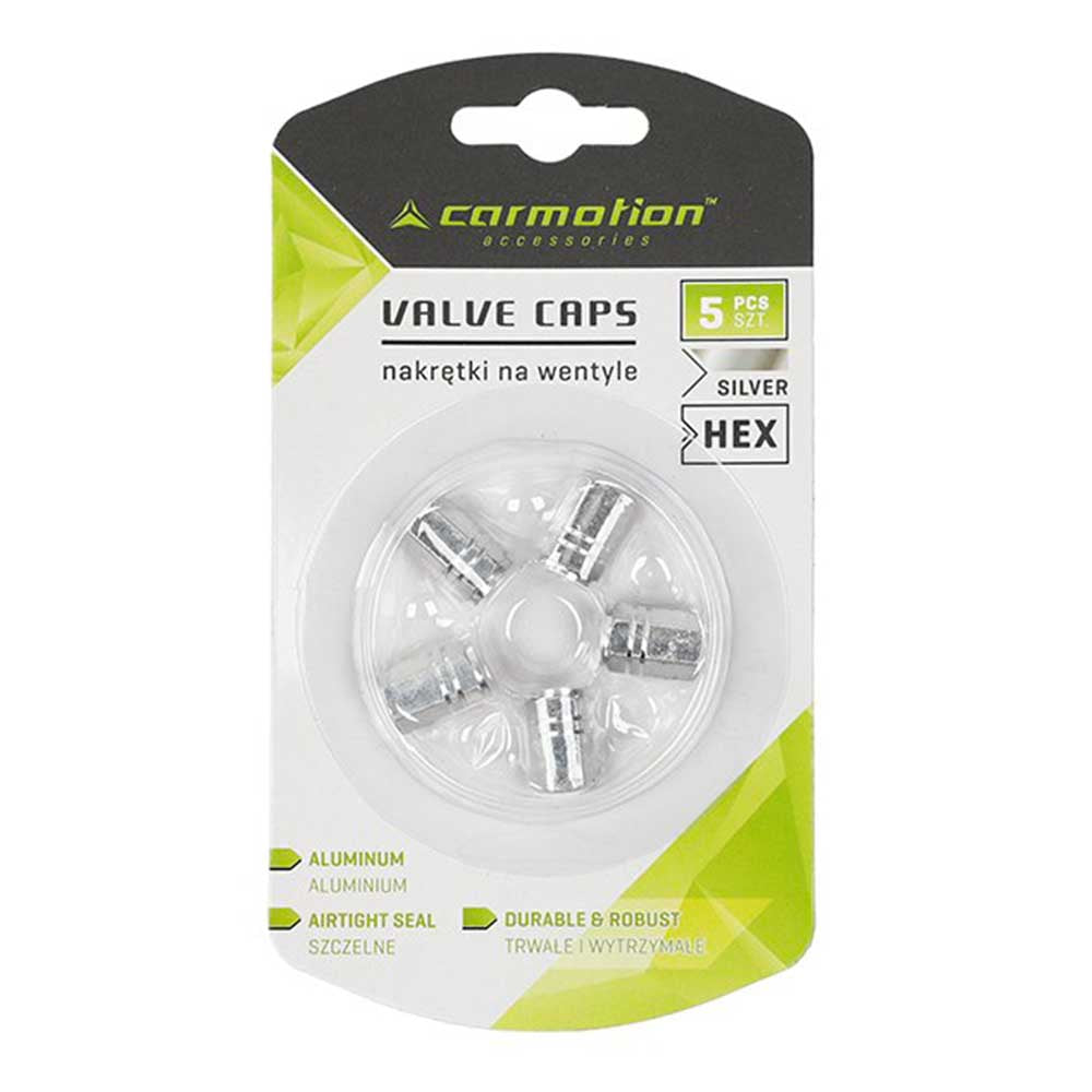 ezüst színű szelepsapka