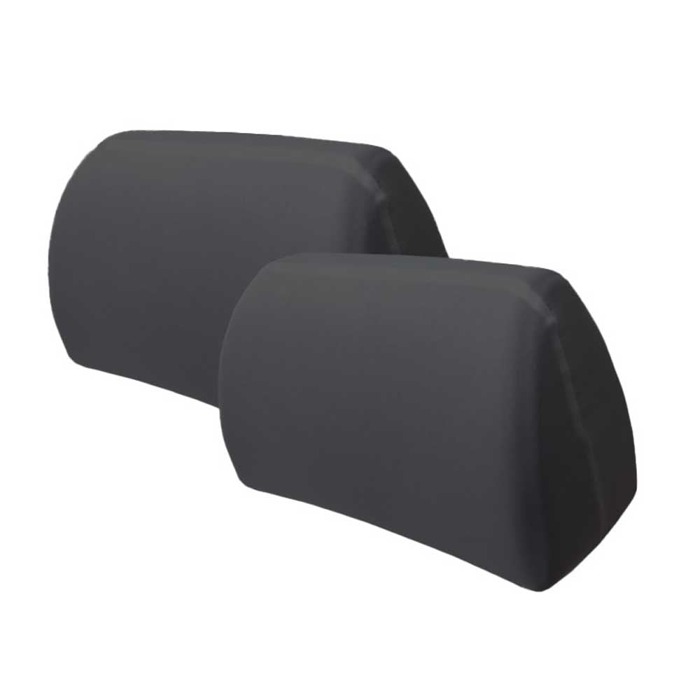 2 darabos szürke színá fejtámla huzat