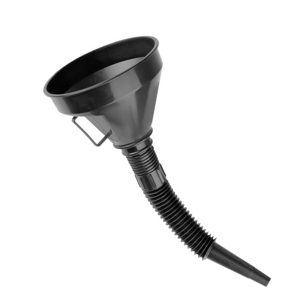 2 részből álló kerek műanyag tölcsér szűrővel