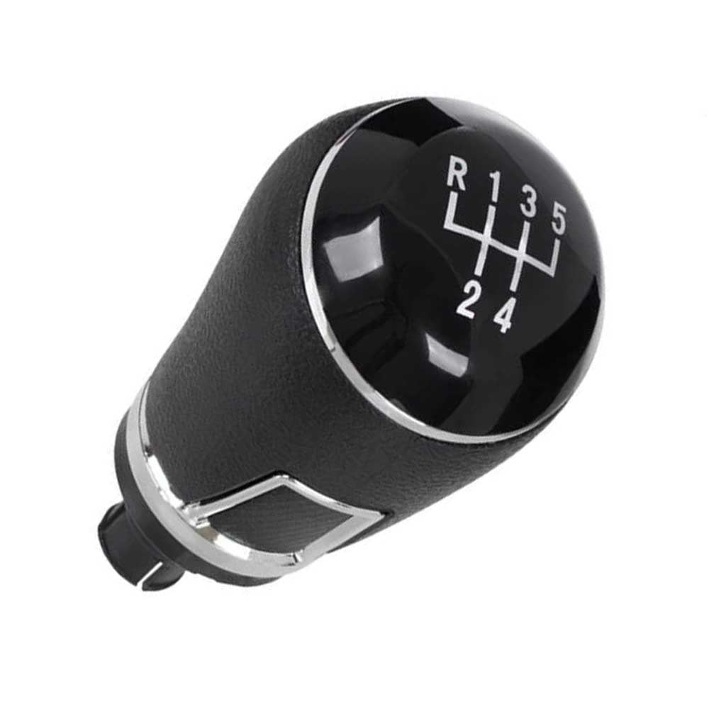 Fekete színű, 5 sebességes VW Passat váltógomb. Fekete színű, 5 fokozatos számlappal.