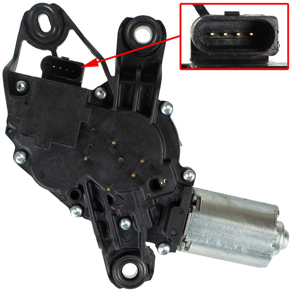 VW Golf Plus hátsó ablaktörlő motor 2004-2014