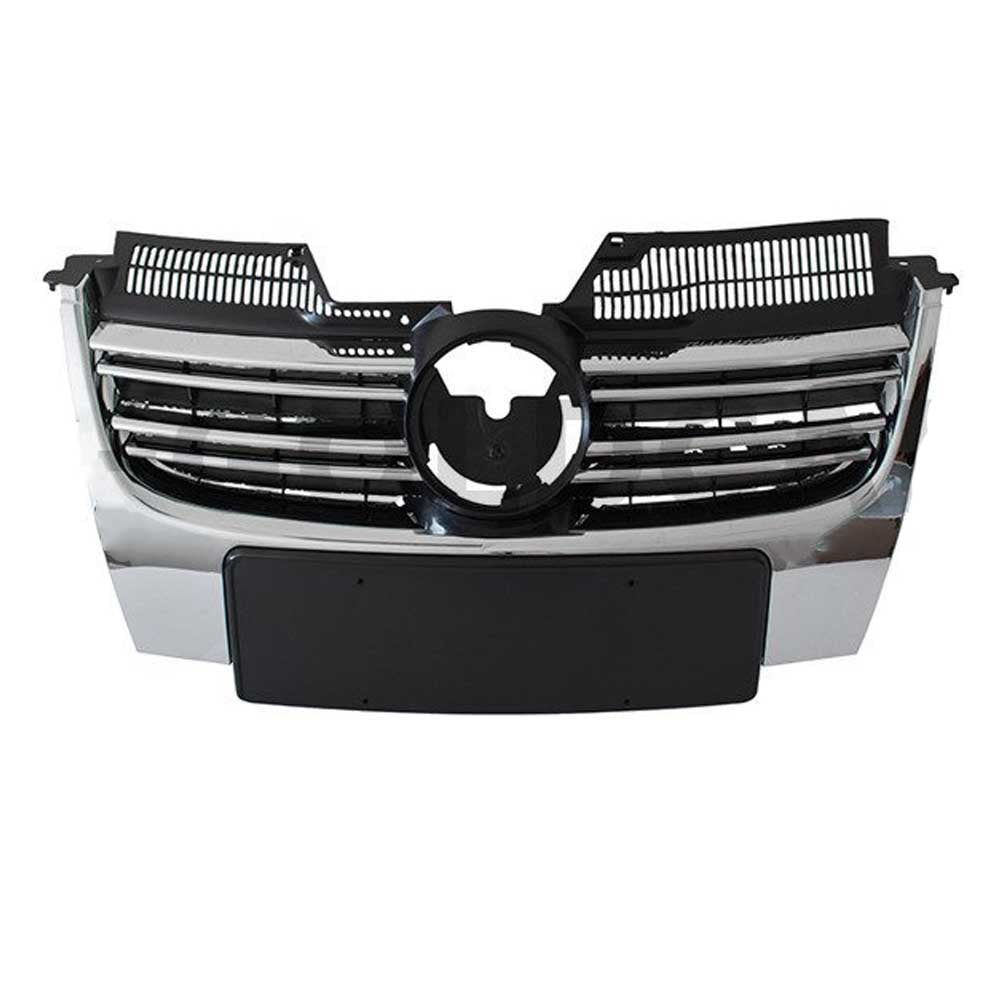 VW Golf V hűtőrács (rendszámtábla-kialakítás) 2005–2010