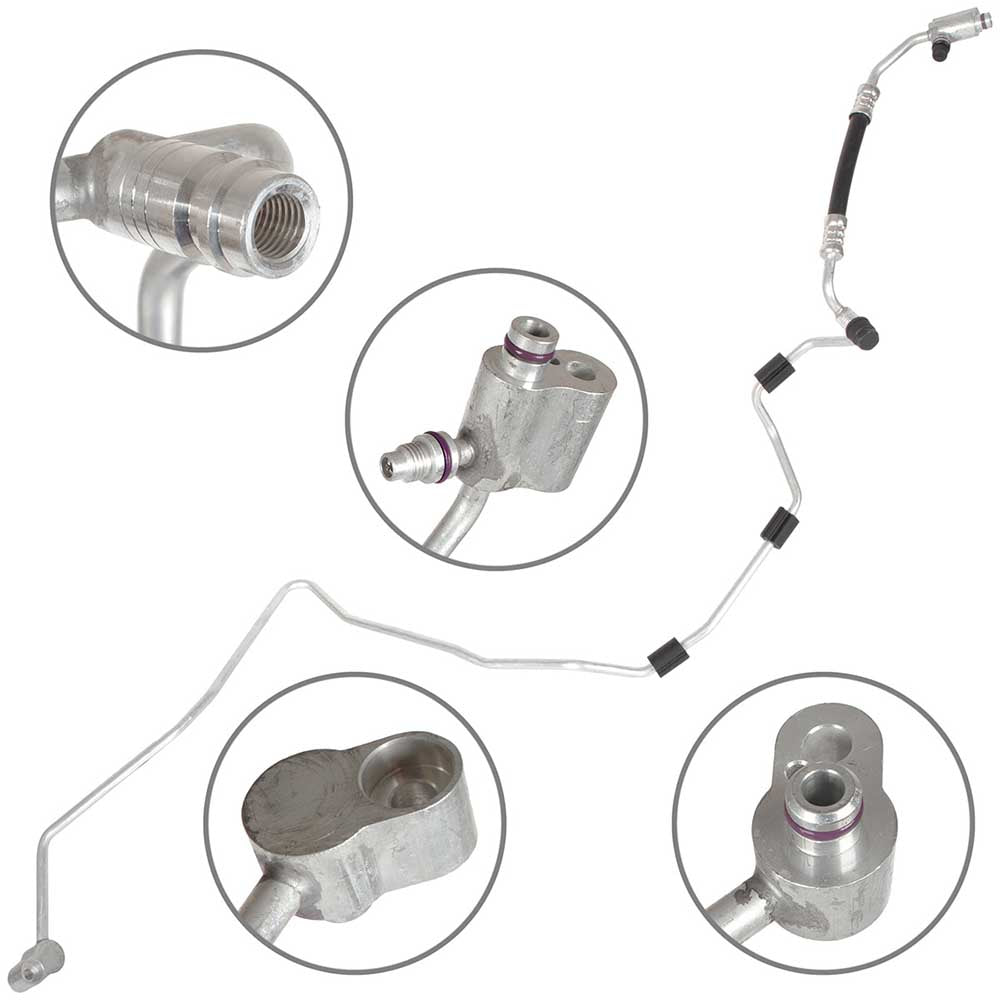 VW Caddy III 1.6 1.9 2.0 TDI Benzin klímacső 2004–2015