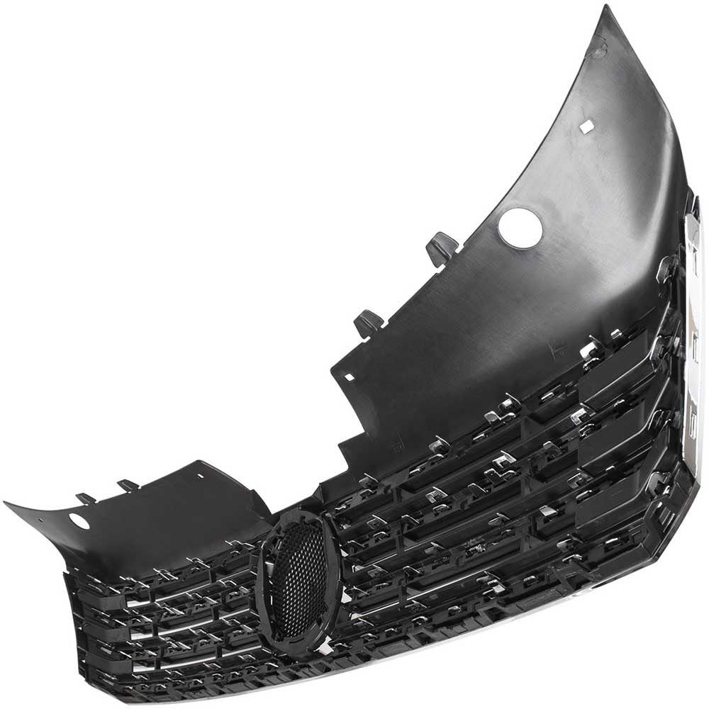 VW Passat B7 hűtőrács (fekete/króm – első, középső) 2010-2014