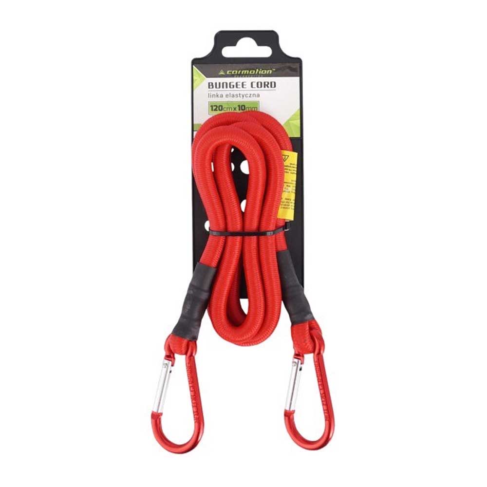 Rugalmas rögzítőkötél karabinerekkel – 10 mm x 120 cm