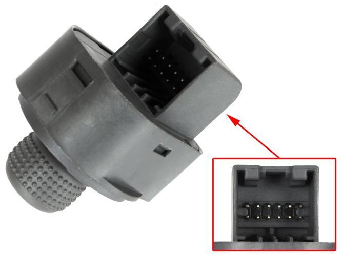 Fiat Ducato visszapillantó tükör állító kapcsoló gomb