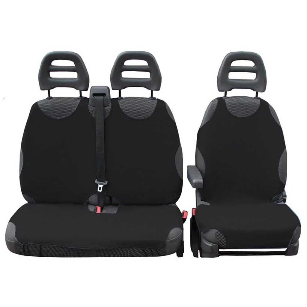 Fekete üléshuzat szett. 3részes trikó.