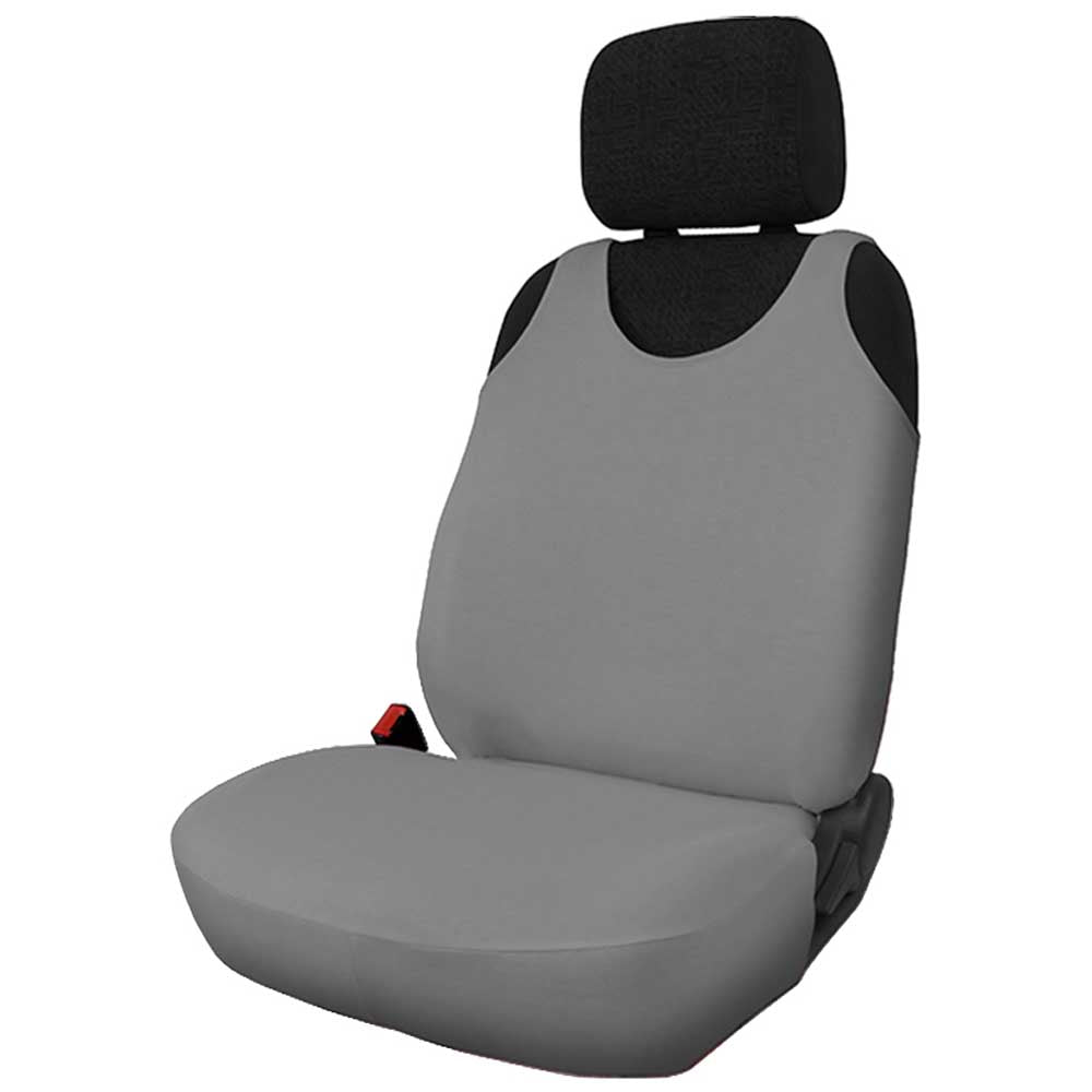 Bawelniane Univerzális trikó üléshuzat világos szürke színben