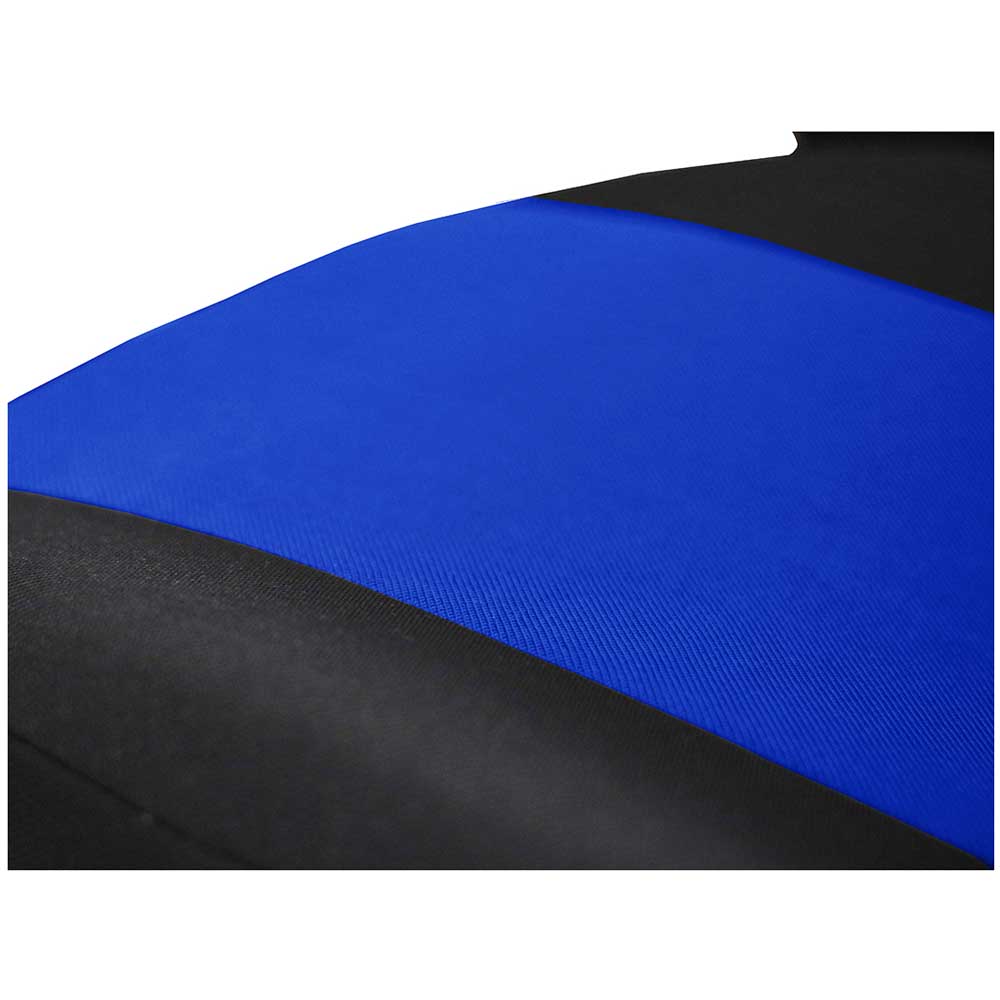 Caro típusú 5 részes Univerzális üléshuzat kék színben szövetből