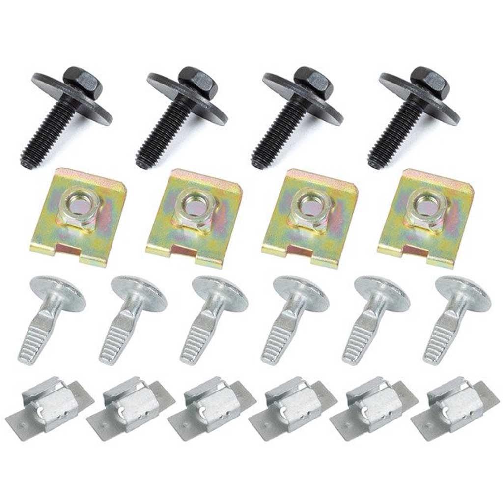 Citroen C5 II motorburkolat rögzítő szett