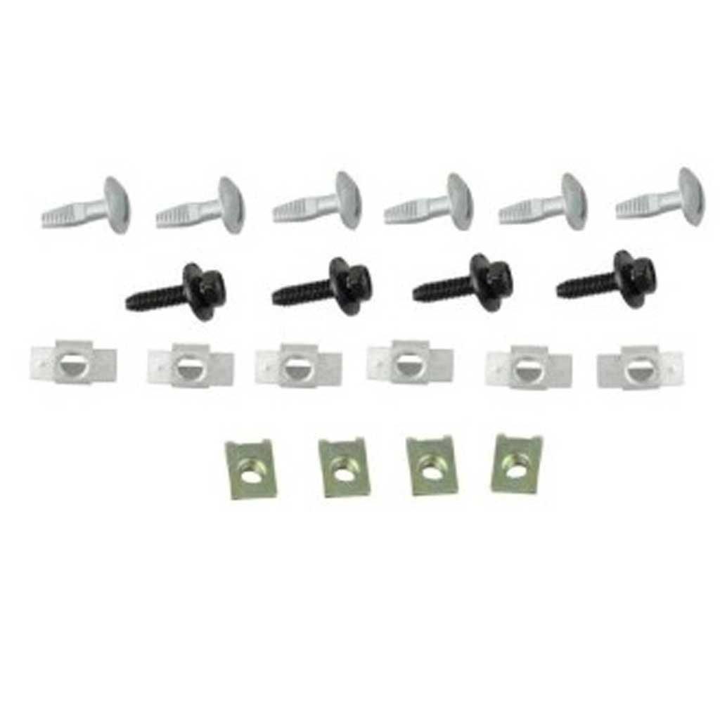 Citroen C5 motorvédő burkolat rögzítő szett 01-