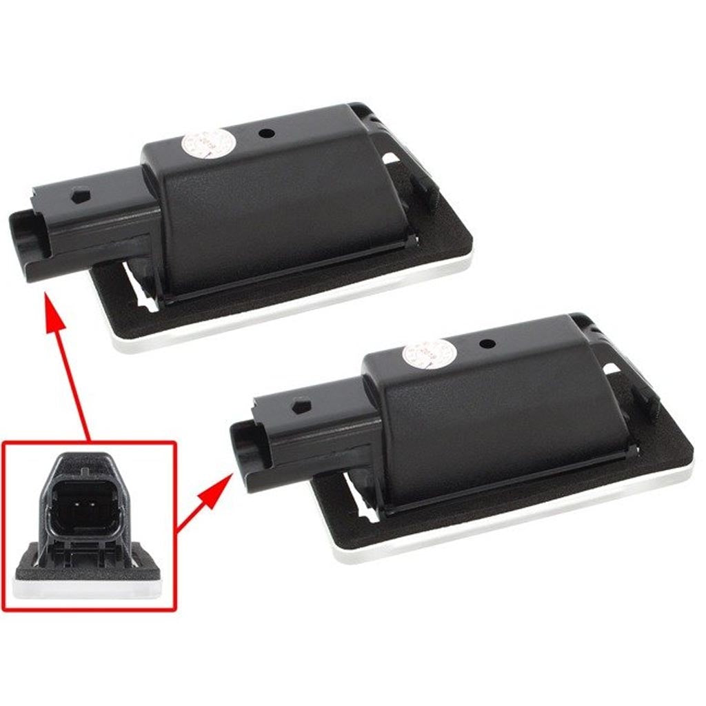 Citroen C5 III LED rendszámtábla világítás