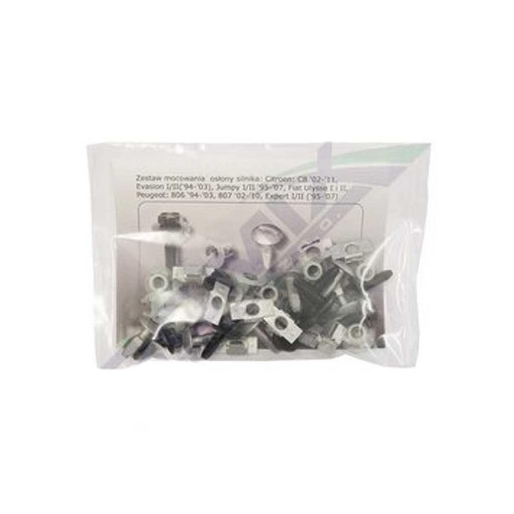 Peugeot 806 motorvédő burkolat rögzítő szett 94-02