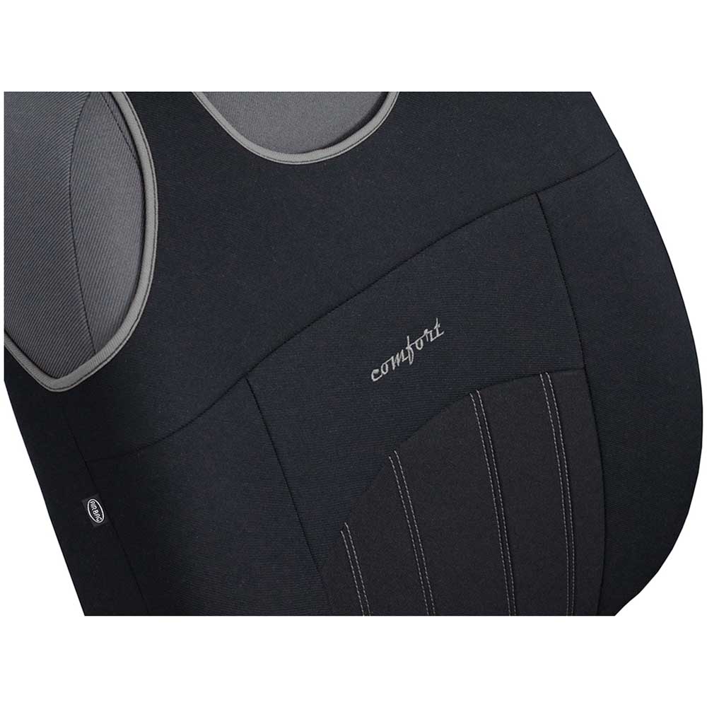 Comfort Univerzális trikó üléshuzat szürke színben szövet anyagból