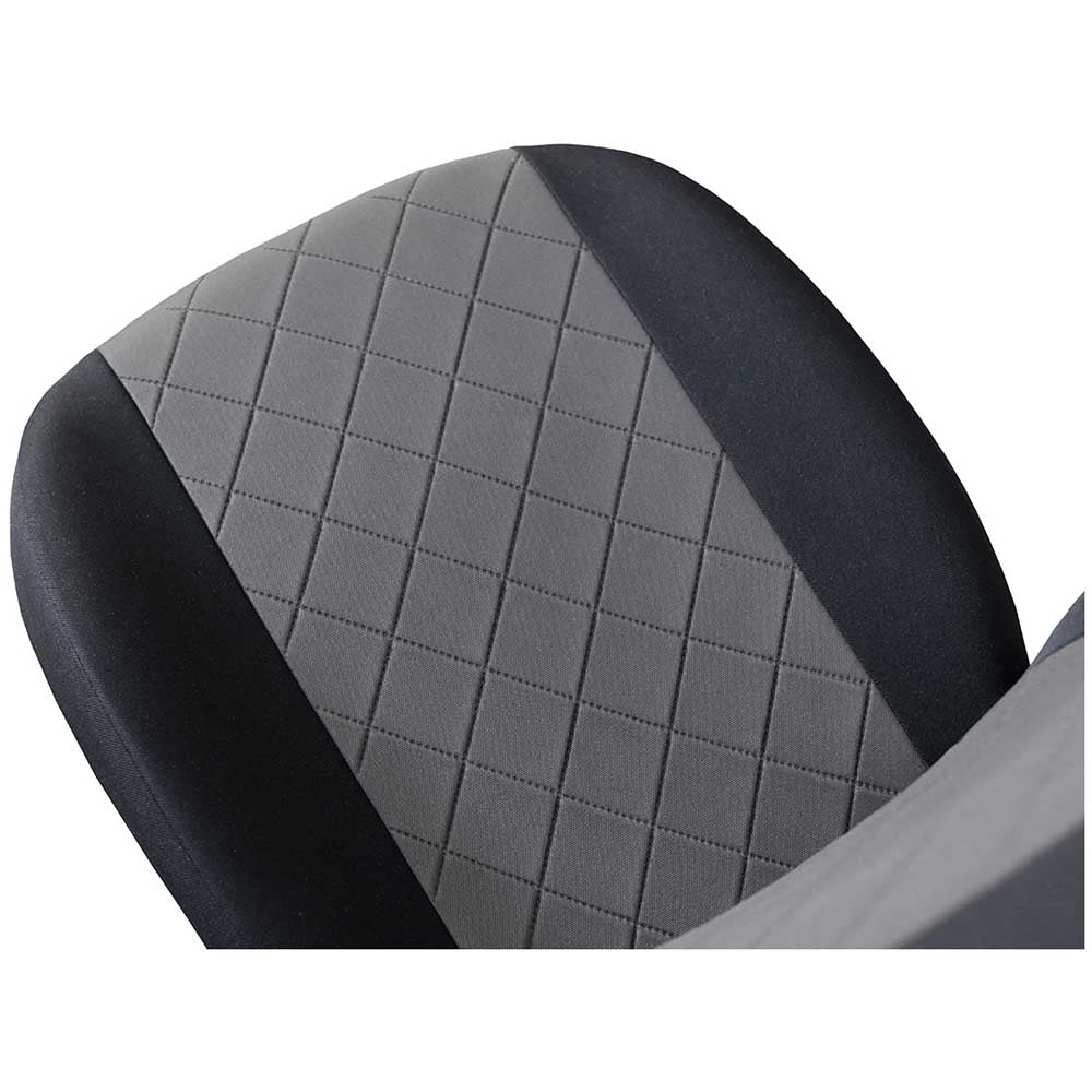 Craft Line Univerzális 5 részes üléshuzat fekete-szürke színben kárpitszövetből