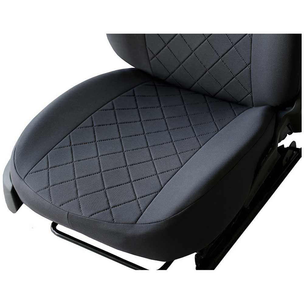 Draft Line 1+1 Univerzális üléshuzat szürke színben kárpitszövetből