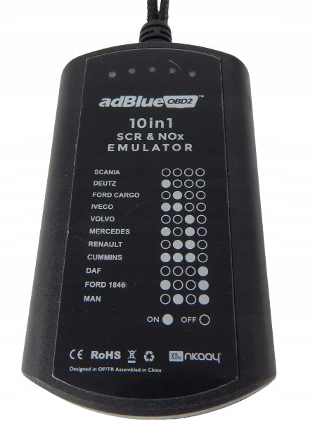 MAN AdBlue obd2 emulátor