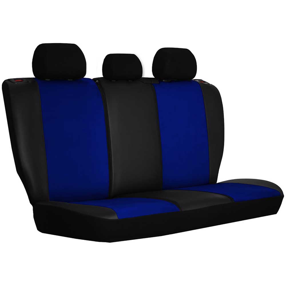 GT8 Univerzális üléshuzat alcantara és ökológiai bőr anyagokból kék színben