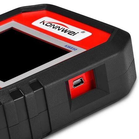 Konnwei KW850 OBD II hibakód olvasó, törlő diagnosztikai műszer