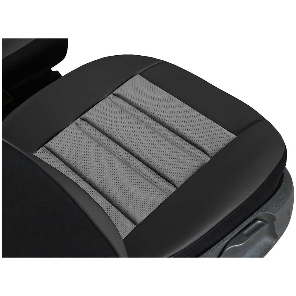 Performance Ergonomic univerzális üléshuzat vezetői üléshez szürke színben, perforált ökológiai bőrből