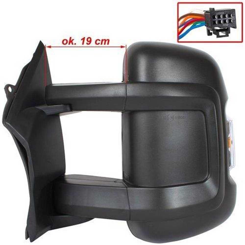 Peugeot Boxer fűthető visszapillantó tükör (BAL)