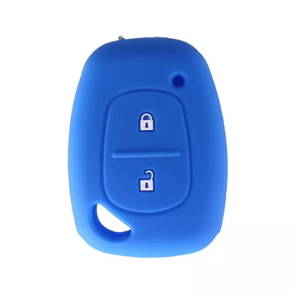 Renault 2 gombos szilikon tok kék