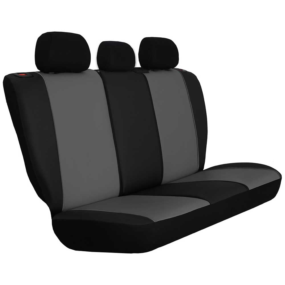 Standard Univerzális üléshuzat szürke színben bőrből