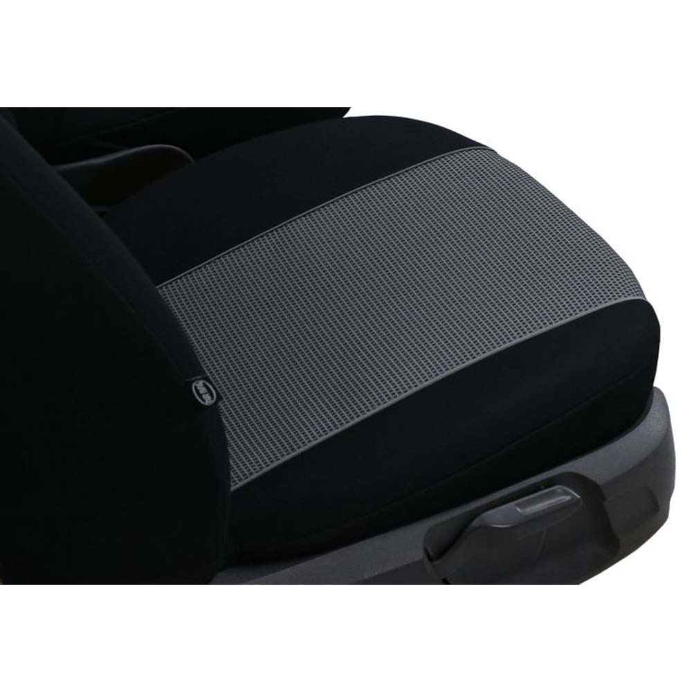 2 személyes Tuning Extra 1+1 üléshuzat kishaszon autókba szürke színben, szövet anyagból