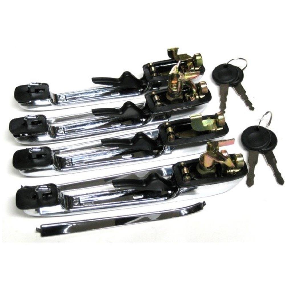 VW Golf I külső kilincs szett (króm)