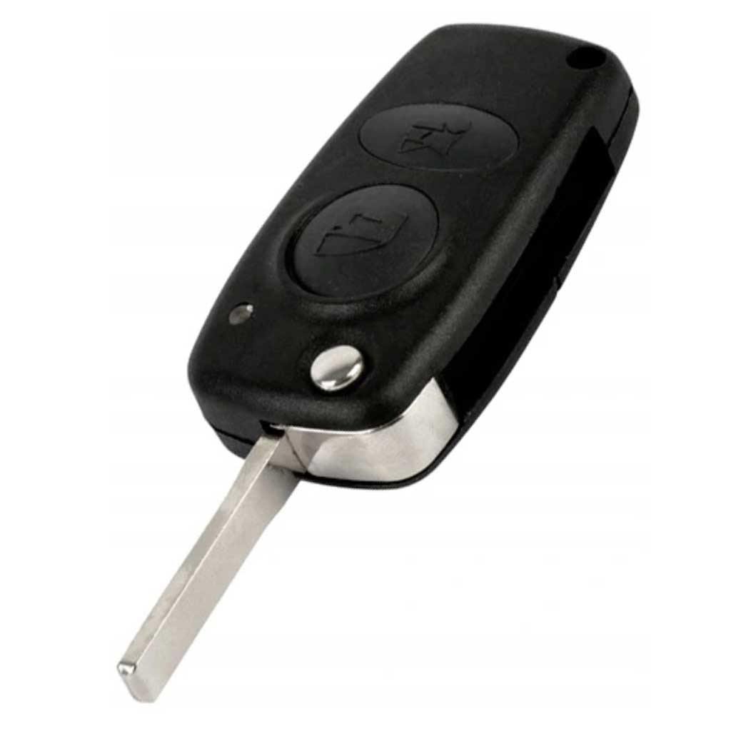 Alfa Romeo bicskakulcs 2 gombos kulcsház