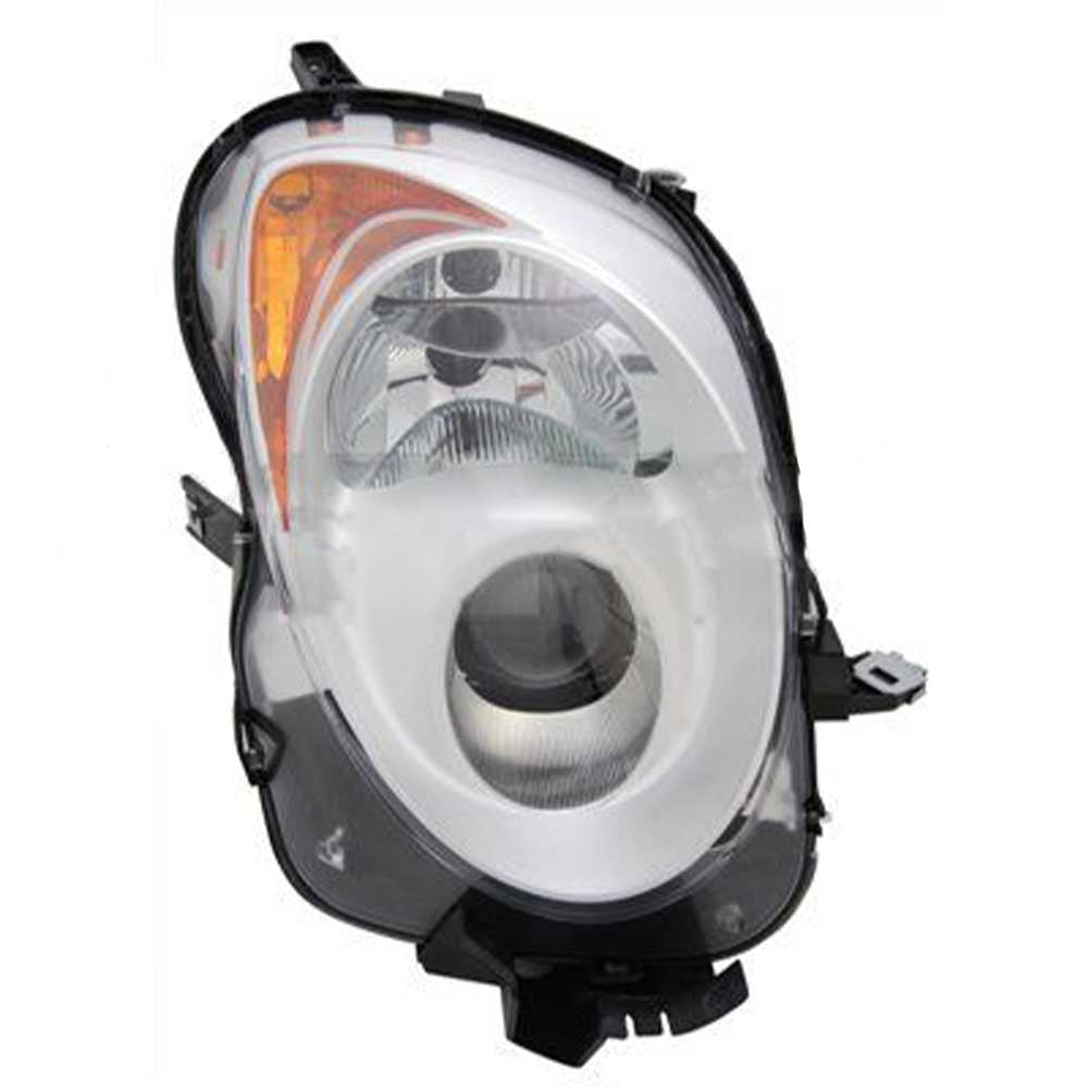 Alfa Romeo Mito jobb első fényszóró króm 2008-2018