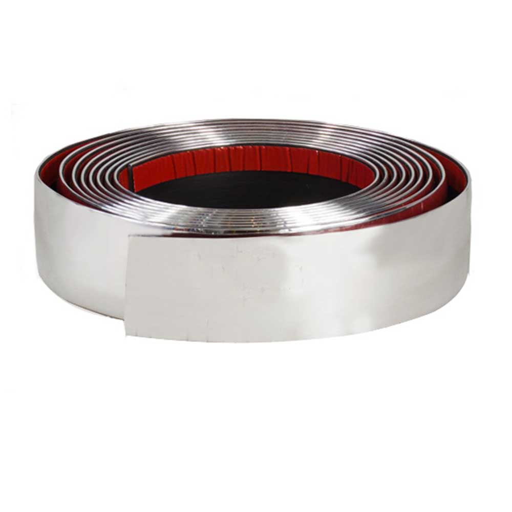 Autó króm díszcsík/díszléc 55mmx5m