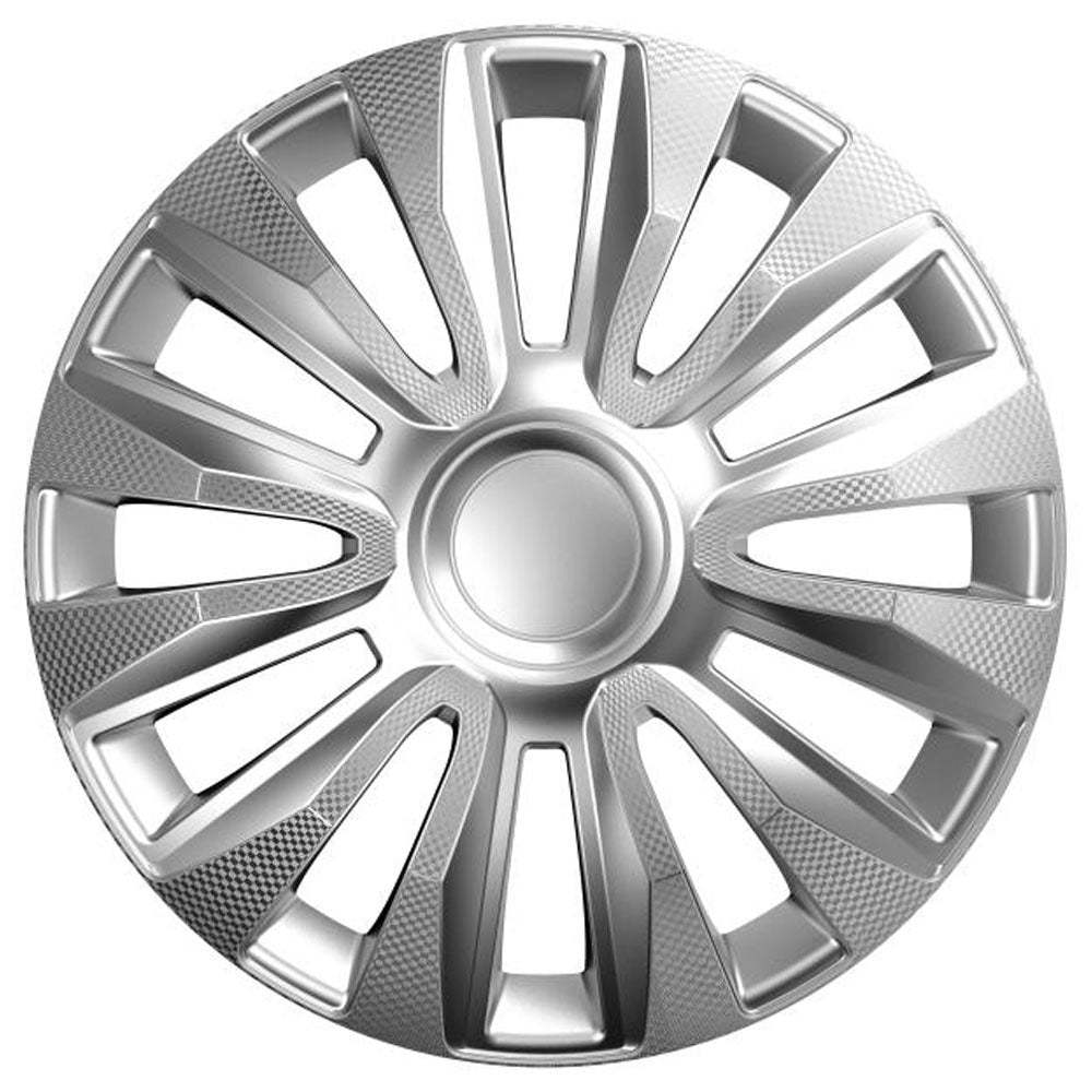 Dísztárcsa szett AVALON CARBON 15" - ezüst