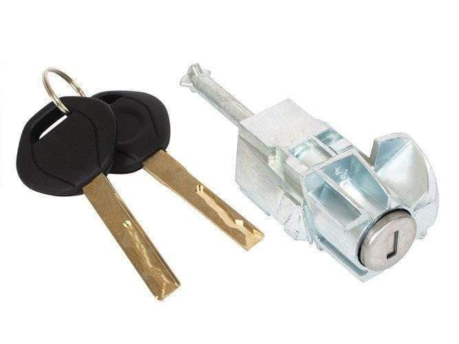 BMW 3 E46 első ajtó zárbetét, zárhenger, jobb oldal 1998-tól