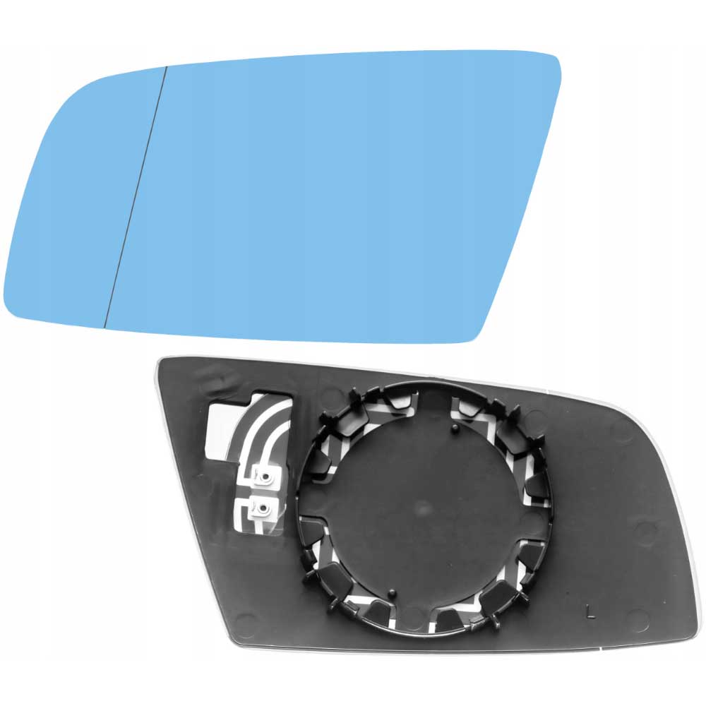 BMW 6 Cabrio bal oldali fűthető, kék színű visszapillantó tükörlap 2004-2010