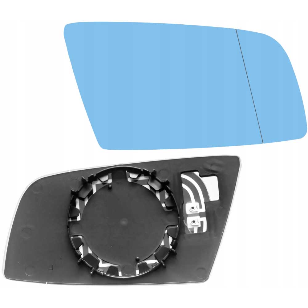 BMW 6 jobb oldali fűthető, kék színű visszapillantó tükörlap 2004-2010