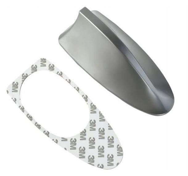 Cápa antenna ezüst színben kétoldalú ragasztóval