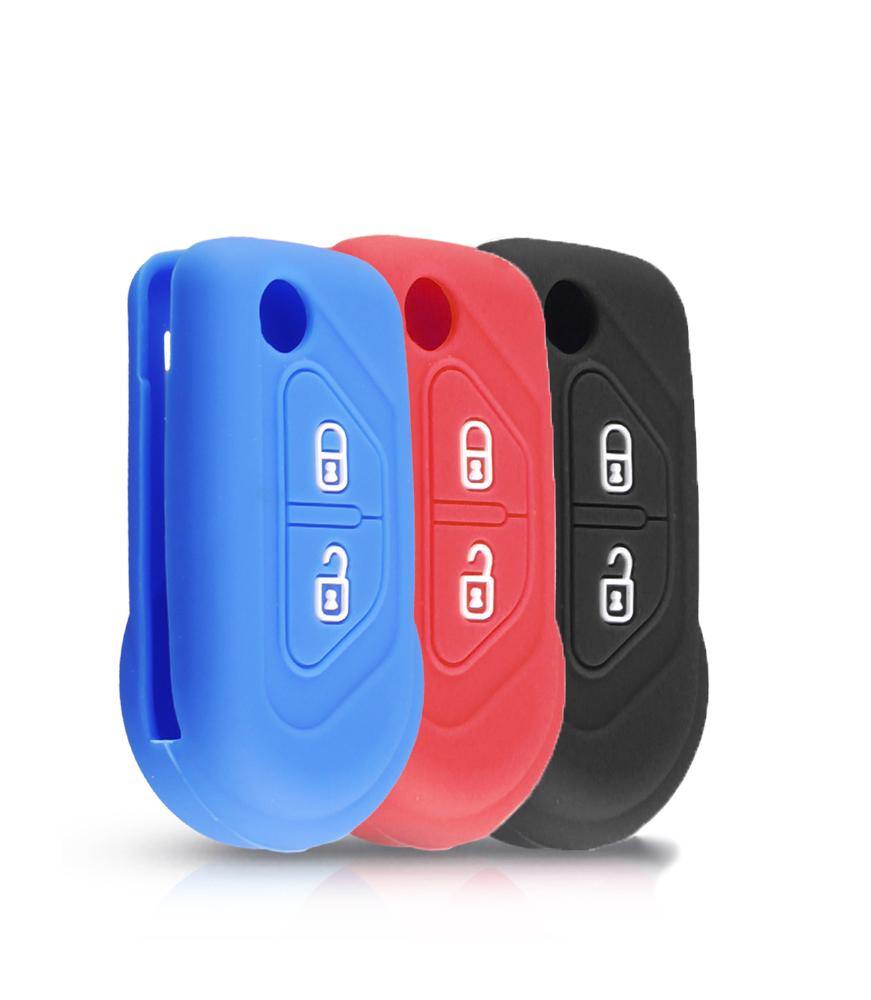 Citroen kulcs szilikon tok 2 gombos