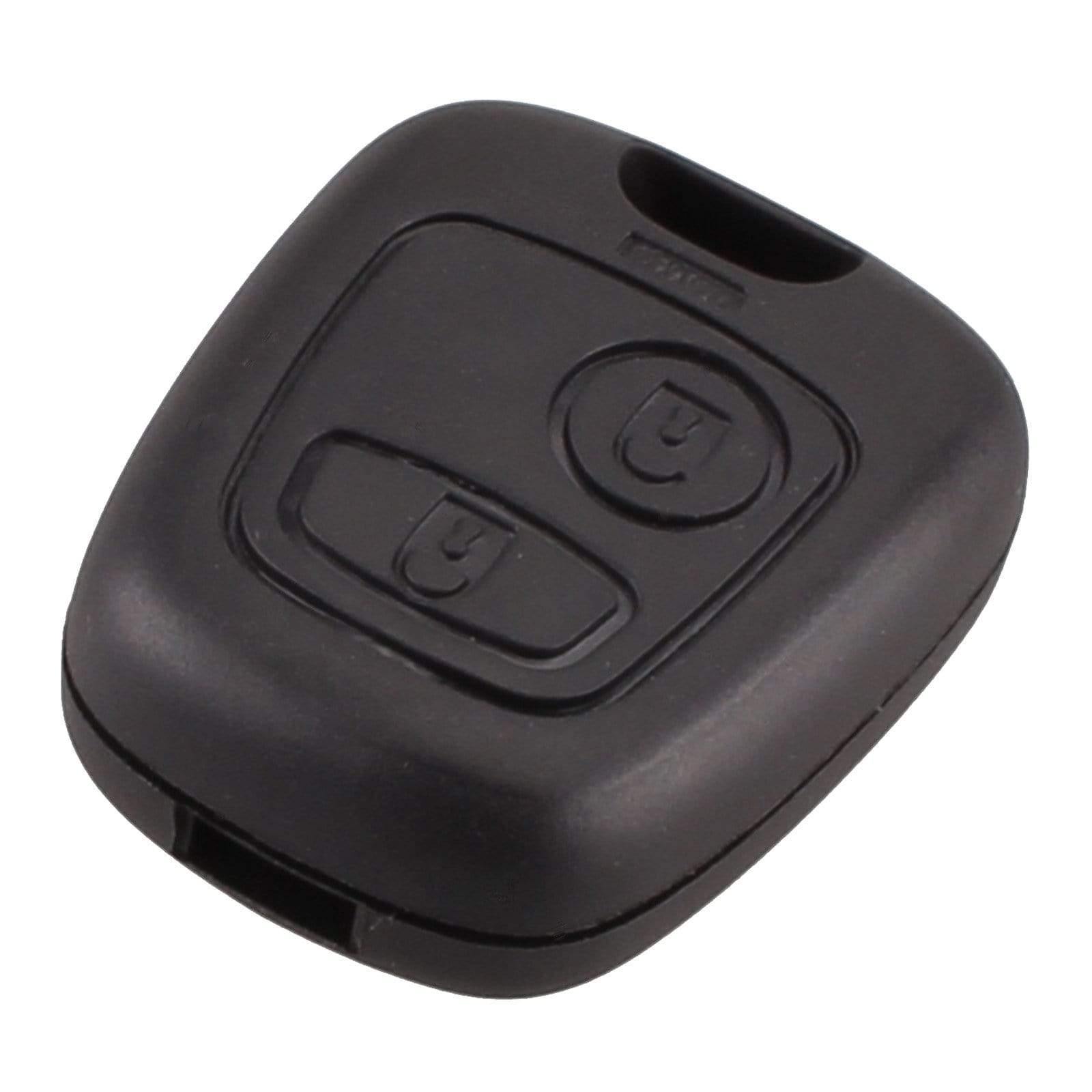 Citroen kulcs 2 gombos burkolat