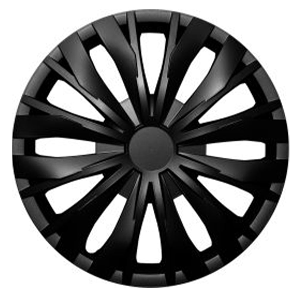 Dísztárcsa szett Optic 16" fekete | Peppi.hu