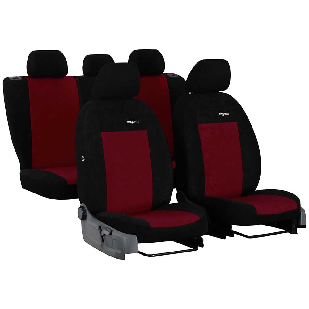 Chevrolet Aveo T200 üléshuzat Elegance 2002-2006 bordó színben