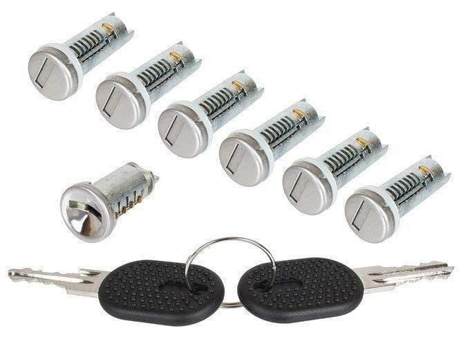 Fiat Ducato zárbetét, zárhenger készlet 7 db-os 1994-2002