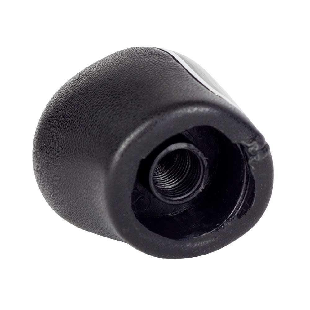 Fekete színű Kia váltógomb.