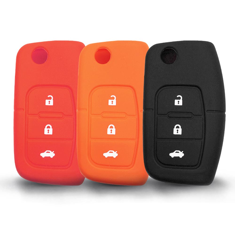 Ford kulcs 3 gombos szilikon tok