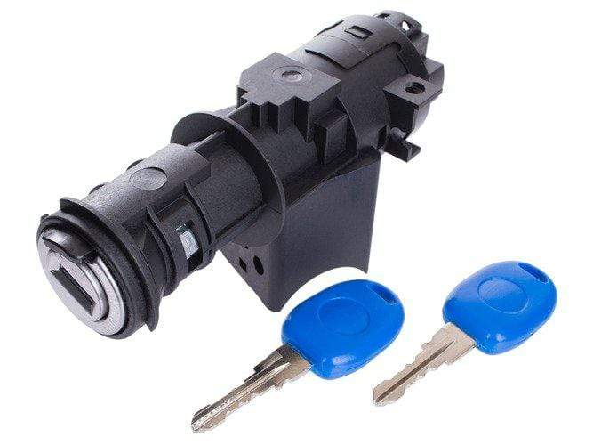 Fiat Punto II gyújtáskapcsoló 2 db kulccsal, keskeny pin